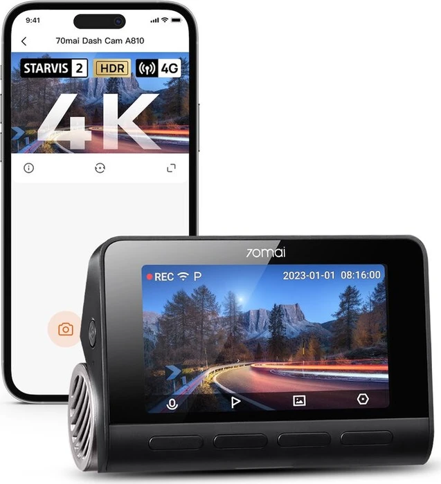 70mai Dash Cam 4K A810