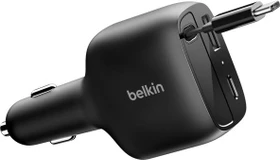 Belkin Kfz-Ladegerät mit einziehbarem Kabel 75W schwarz
