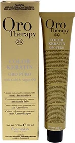 Fanola Oro Therapy Oro Puro Color Keratin Haarfarbe 8.14 nougat, 100ml