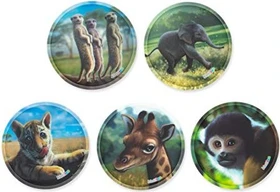 Ergobag Klettie-Set Zoobabies matt, 5-tlg.