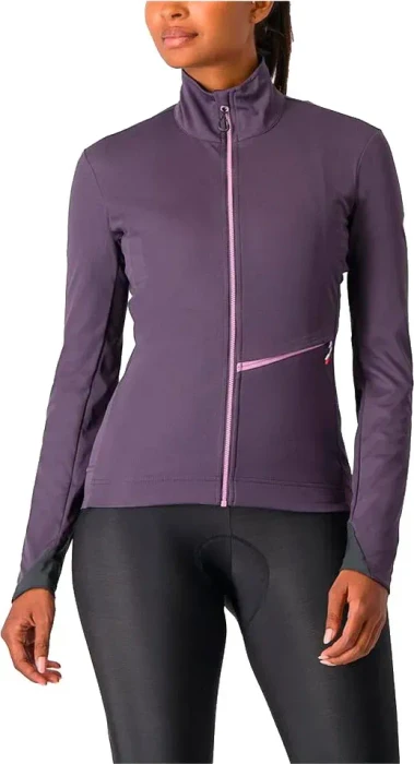 Castelli Go Fahrradjacke night shade/purple dew (Damen)