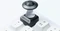 Keychron UFO Alu Alloy Artisan Keycap, Aluminium, Acryl, schwarz/silber, 1 Taste Vorschaubild