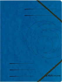 Herlitz Sammelmappe Colorspan mit Eckspanner, A4, blau