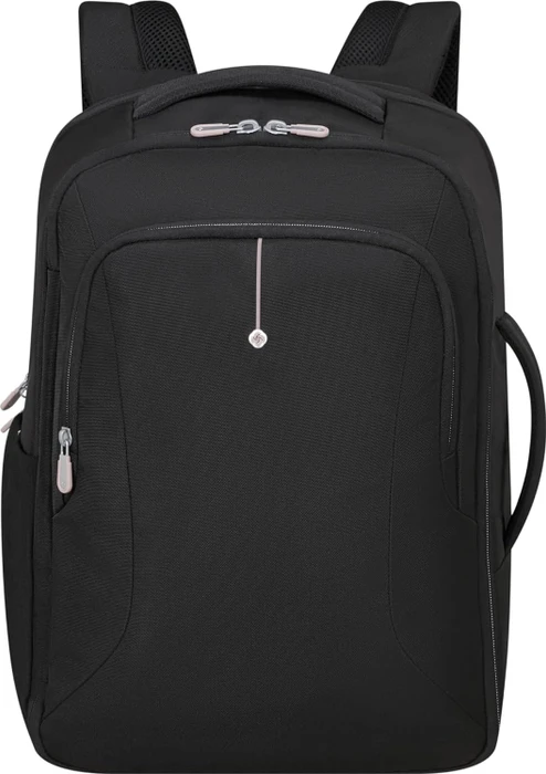 Samsonite GuardIT Classy 2.0, Underseat Backpack M, Untersitz Handgepäck, Kabinentasche, Flugzeug Rucksack, 17.3", 45cm, 27.5l, schwarz