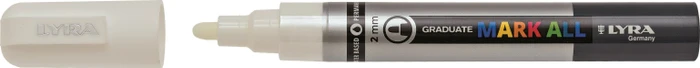 Lyra Graduate Mark All Permanentmarker 2mm weiß