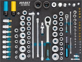 Hazet 163-369/104 Bitset/Steckschlüsselsatz, 104-tlg.