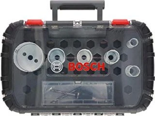 Bosch Professional BiM Progressor for Wood and Metal Elektriker Lochsägen-Sortiment inkl. Koffer, 9-tlg.