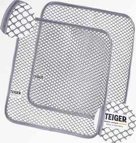 Teiger Netztuch Reinigungstuch 30x30cm, 2 Stück