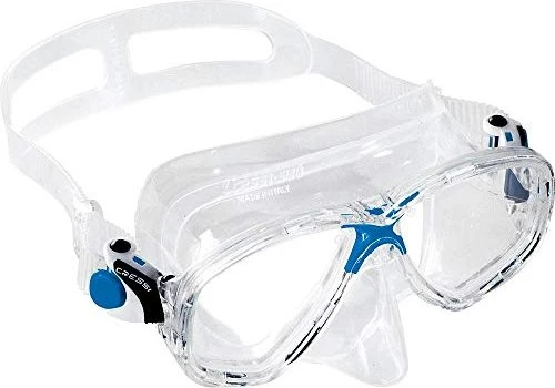 Cressi Marea Tauchermaske klar/blau