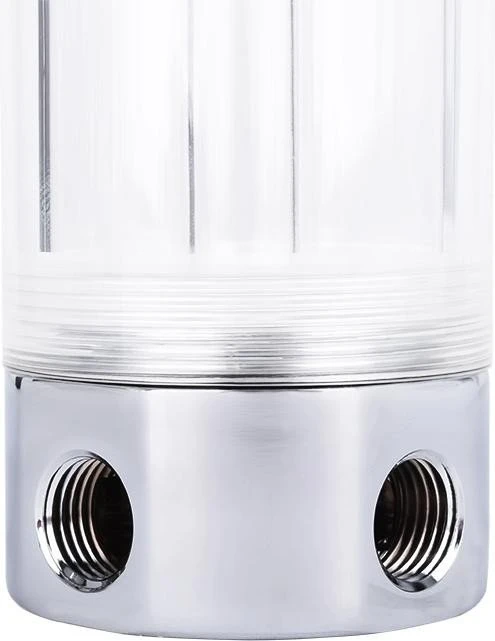 Alphacool Cape Corp Coolplex HF Metall 15, Ausgleichsbehälter, verchromt