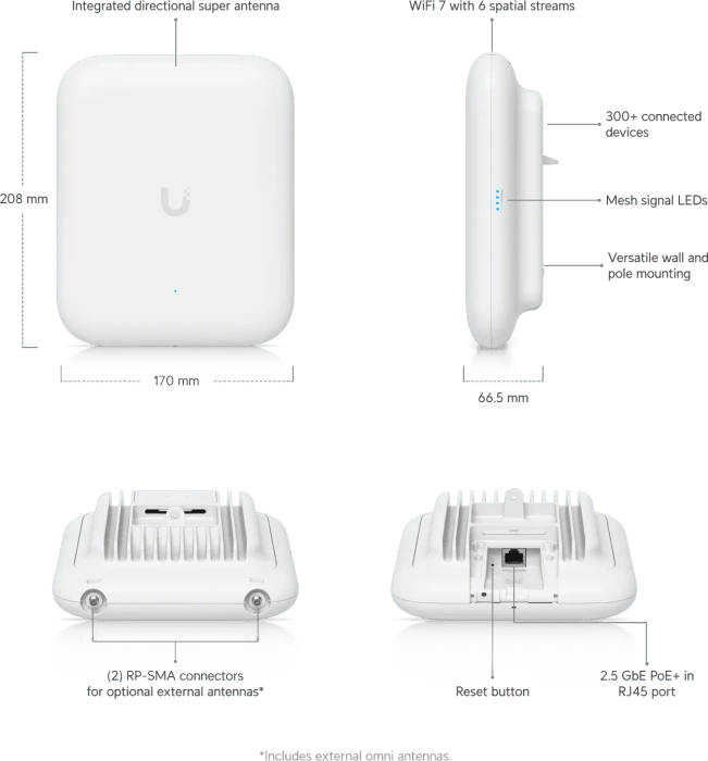 Ubiquiti UniFi 7 Outdoor Pro