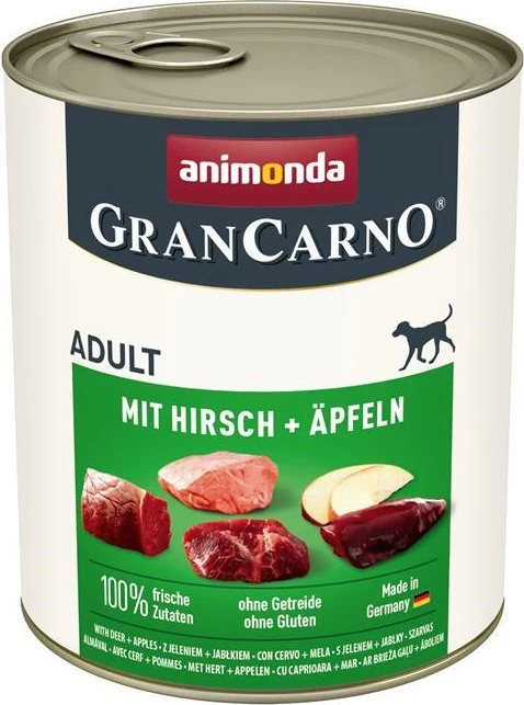 animonda GranCarno Hirsch + Äpfel, 4.80kg (6x 800g)