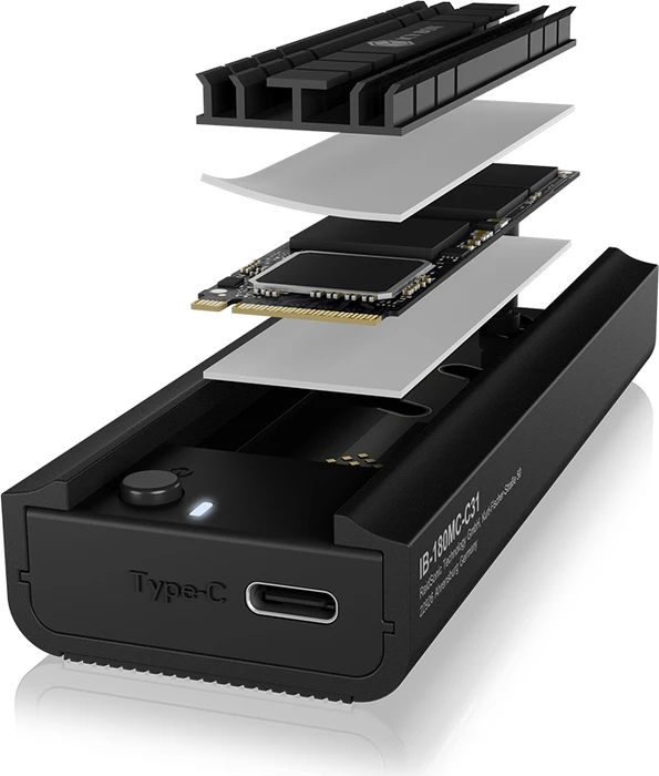 RaidSonic Icy Box IB-180MC-C31, USB-C 3.1