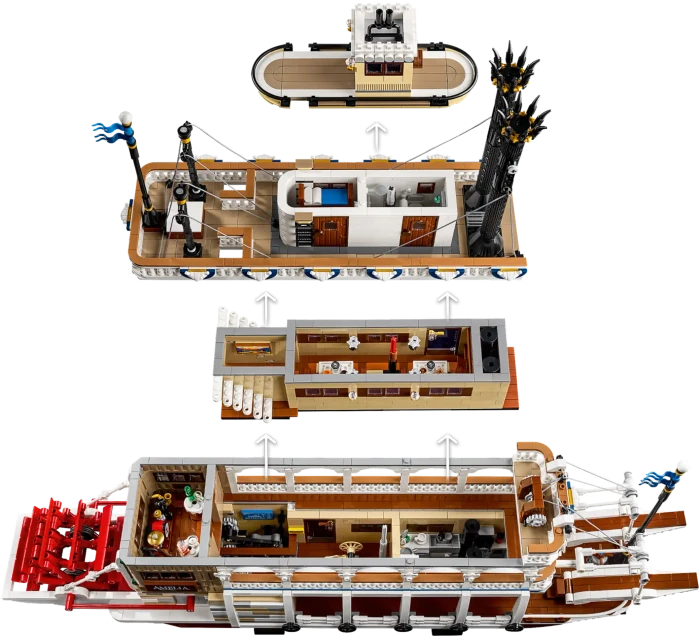 LEGO Ideas - Flussraddampfer