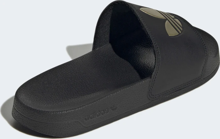 adidas Lite Adilette core black/matte gold