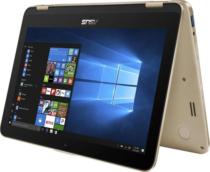ASUS VivoBook Flip 12 TP203NAH-BP044T, Shimmer Gold, Celeron N3350, 4GB RAM, 1TB HDD, DE