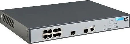 HP OfficeConnect 1920 8G Desktop Gigabit Smart Switch, 8x RJ-45, 2x SFP, 180W PoE+