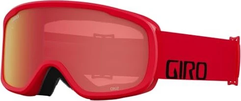 Giro Cruz red wordmark/amber scarlet