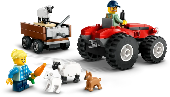 LEGO City - Traktor mit Anhänger