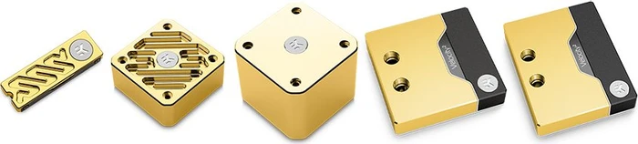 EK Water Blocks Quantum Line EK-Quantum Convection M.2 NVMe, Gold