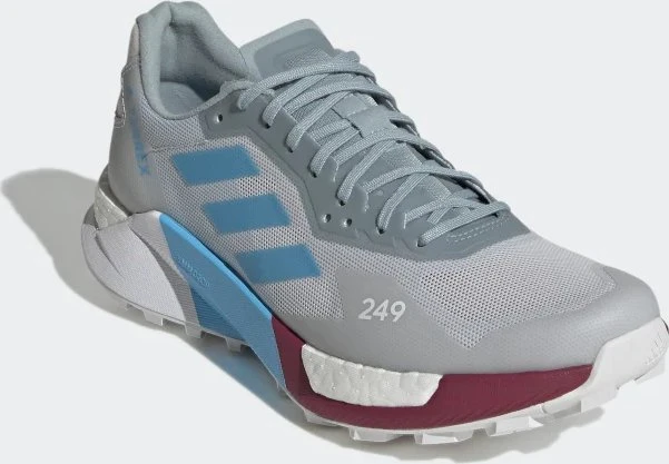 adidas Terrex Agravic Ultra dash grey/sky rush/legacy burgundy (Damen)
