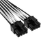 Corsair PSU Cable Type 4 - 600W PCIe 5.0 12VHPWR, 2x 8-Pin PCIe Stecker auf 16-Pin PCIe 5.0 12VHPWR Stecker, Adapterkabel, Premium Individually Sleeved, weiß/schwarz, 65cm Vorschaubild