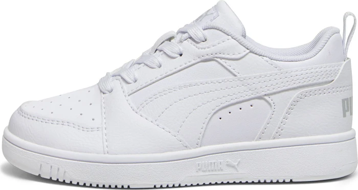Puma Rebound V6 Lo puma white/cool light gray (Junior)