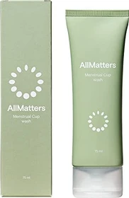 AllMatters OrganiWash Intim-Waschgel für Körper und Menstruationstassen, 75ml