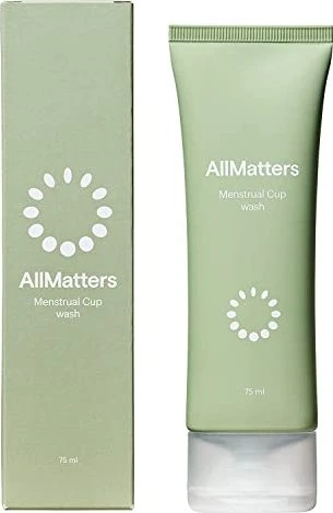 AllMatters OrganiWash Intim-Waschgel für Körper und Menstruationstassen, 75ml