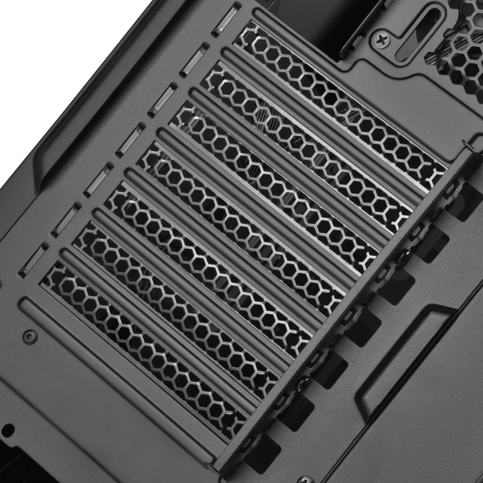SilverStone Redline Series RL07, schwarz, Glasfenster