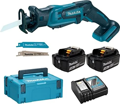 Makita DJR183RFJ Akku-Säbelsäge inkl. MAKPAC + Akku 3.0Ah