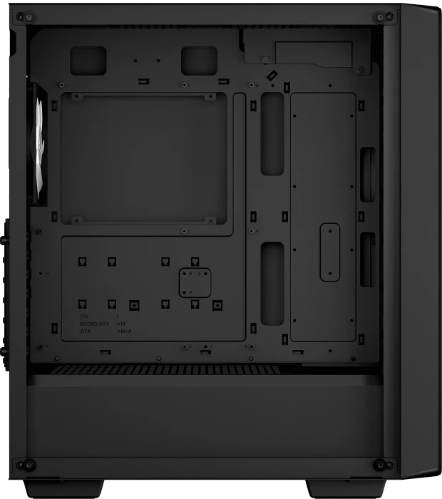 DeepCool CC560 Mesh [V2], schwarz, Glasfenster