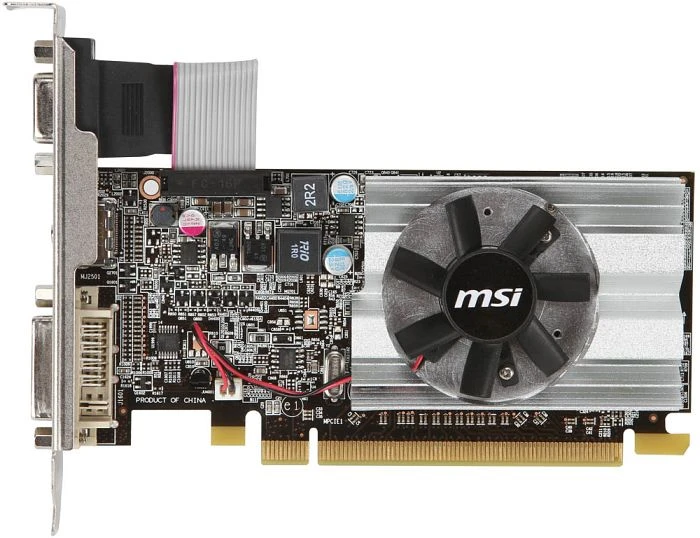MSI Radeon HD 6450, R6450-MD1GD3/LP, 1GB DDR3, VGA, DVI, HDMI