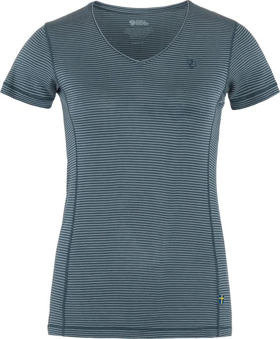 Fjällräven Abisko Cool Funktionsshirt kurzarm indigo blue (Damen)