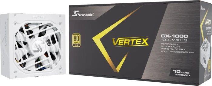 Seasonic Vertex GX-1000 White Edition 1000W, ATX 3.1