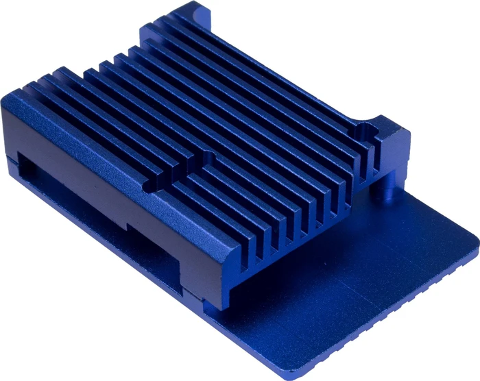 Inter-Tech ODS-721 für Raspberry Pi 4B Case für Raspberry Pi 4 Modell B, schwarz