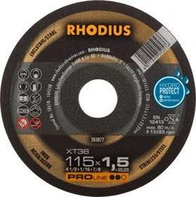 Rhodius ProLine XT 38 Trennscheibe, 115x1.5x22.23mm, 50 Stück