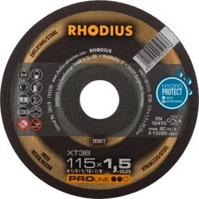 Rhodius ProLine XT 38 Trennscheibe, 115x1.5x22.23mm, 50 Stück