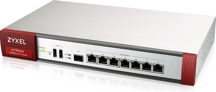 Zyxel VPN Firewall ATP500 Firewall, 7x RJ-45, 1x SFP, Service Bundle, 1 Jahr Gold Security