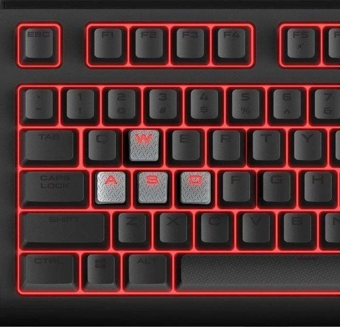 Corsair Strafe, MX SILENT RED, USB, UK