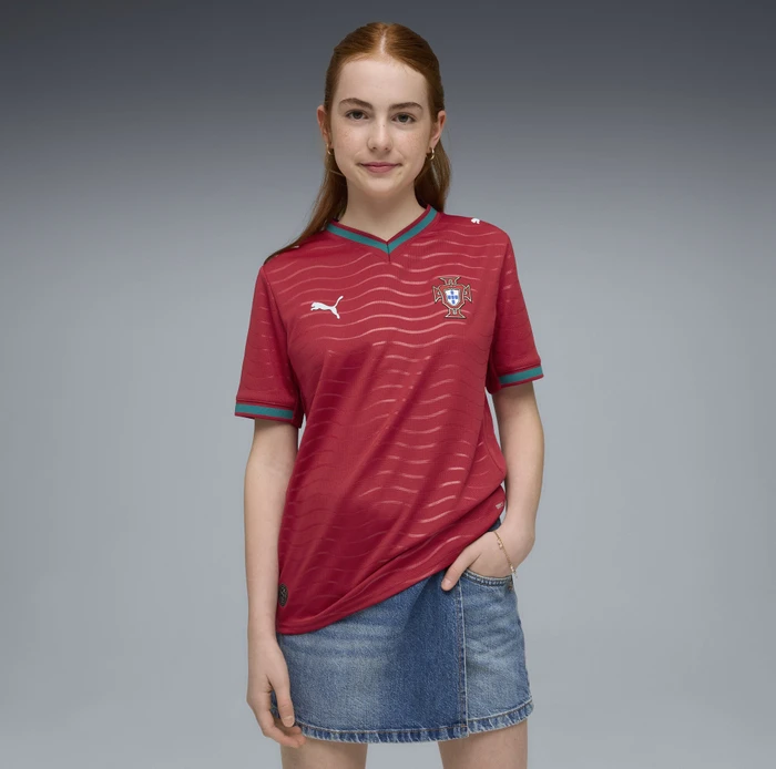 Puma FIFA WM 2026 Portugal Heimtrikot kurzarm (Junior)