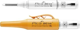Pica-Marker BIG Ink Smart Use Marker XL weiß, Köcheretui