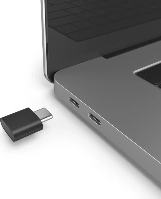 Hama MW-600 Optische Funkmaus Dual-Modus mit USB-C/USB-A schwarz, USB