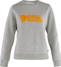 Fjällräven Logo Sweatshirt grey/melange (Damen)
