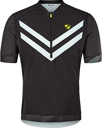 Ziener Nelis Trikot kurzarm schwarz (Herren)
