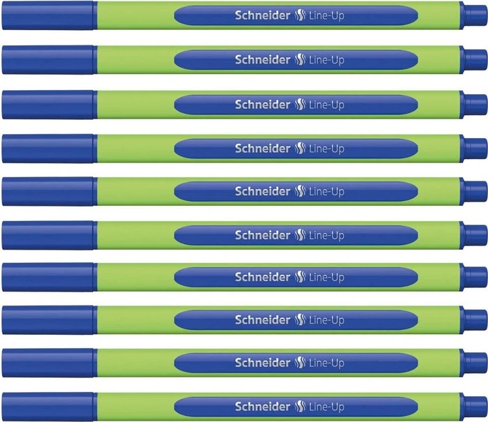 Schneider Line-Up Tintenroller (Mine) lapis blue/grün, 10er-Pack (191003#10)
