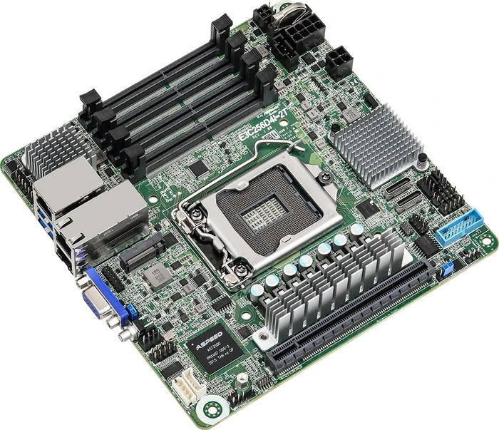 ASRock Rack E3C256D4I-2T (Intel 1200)