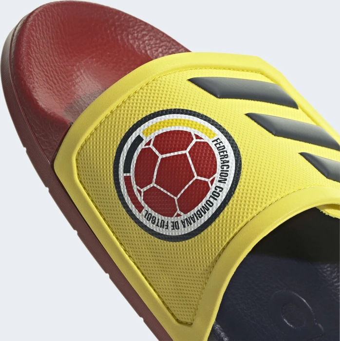 adidas TND Adilette bright yellow/collegiate navy/team power red
