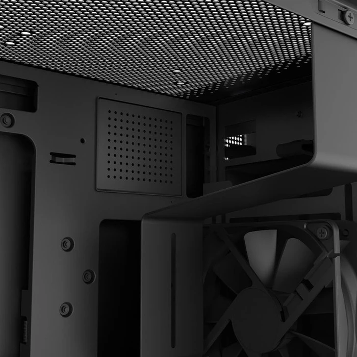 NZXT H400i schwarz, Glasfenster