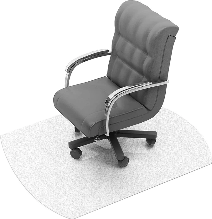 Floortex Cleartex Advantagemat konturierte Bodenschutzmatte für Hartböden, transparent, Vinyl